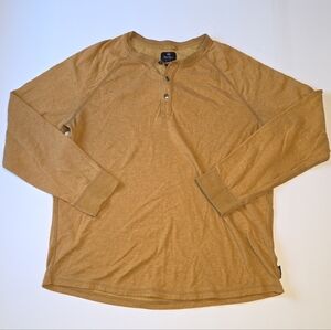 Wind River Long Sleeve Crewneck Mustard Yellow XL Mens
